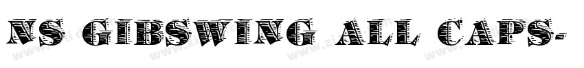 NS Gibswing All Caps字体转换